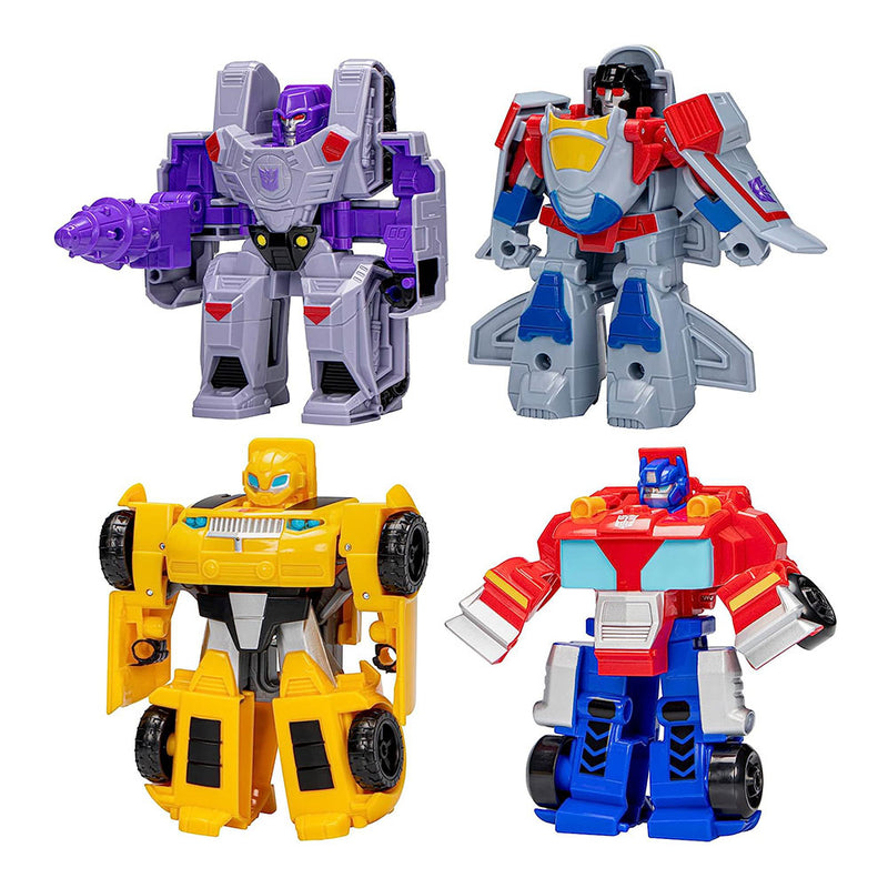 Transformers Heroes vs Villains Figure Set (Pack of 4)