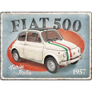 Nostalgic-Art Fiat 500 Large Sign (30x40cm)