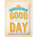 Nostalgic-Art Small It's a Good day Sign (15x20cm)
