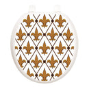 Fleur de Lis Toilet Tattoo