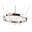 Round Ceiling Wall Rack (Chrome)