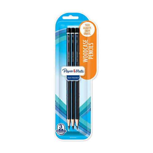 Paper Mate Woodcase Pencil Tri-Pack (Box of 12)