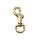 Brass Round Eye Snap Hook
