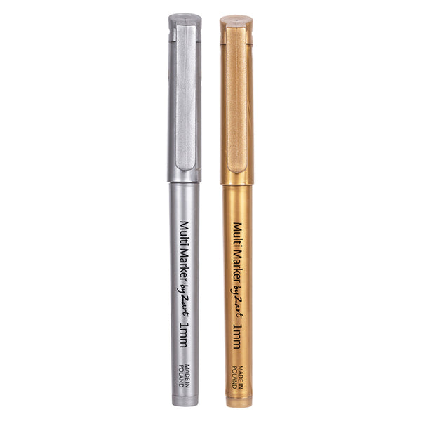 Zart Multi Markers 20pcs (Gold and Silver)