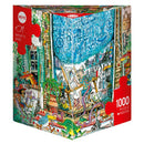 Heye Korky Paul Artists Mind Triangular Puzzle 1000pcs