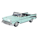 Timeless Legends 1957 Chevy Bel Air Convertible Light Green 1:18