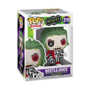 Beetlejuice Beetlejuice Patchwork Pop! Vinyl