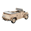 World War 2 Kubelwagen Typ 82 (1290 Piece Kit)