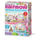 4M KidzMaker Mini Glitter Rainbow Water Domes Kit
