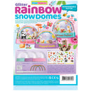4M KidzMaker Mini Glitter Rainbow Water Domes Kit