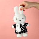 Miffy Black Polka Dot Dress with Miffy Bag Plush