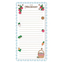 Pusheen Farmers Market Magnetic Shopping List Pad