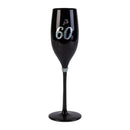 Black Luxe Birthday Champagne Flute