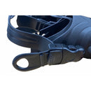 Adult Ring-Pull Fin Buckle & Strap Set (Black)