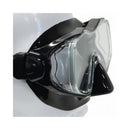 Raven Junior Silicone Mask & Snorkel Set (Black)