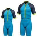 Kids' Neoprene Playsuit (Blue)