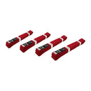 Yamasaki Deluxe Coloured Martial Arts Belts (Red)