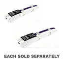 Yamasaki White Martial Arts Belts with Purple Stripe