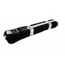 Yamasaki Coloured Martial Arts Belts with White Stripe (Black)