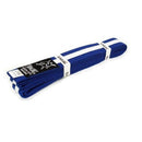 Yamasaki Coloured Martial Arts Belts with White Stripe (Blue)