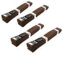 Yamasaki Deluxe Coloured Martial Arts Belts (Brown)