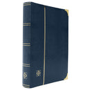 A4 Stockbook with Crocodile Cover & 64 White Pages