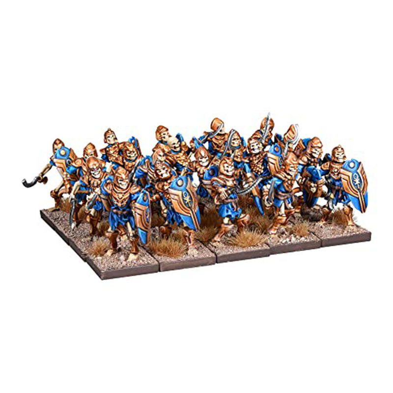 Kings of War Empire of Dust Skeleton Warriors Regiment