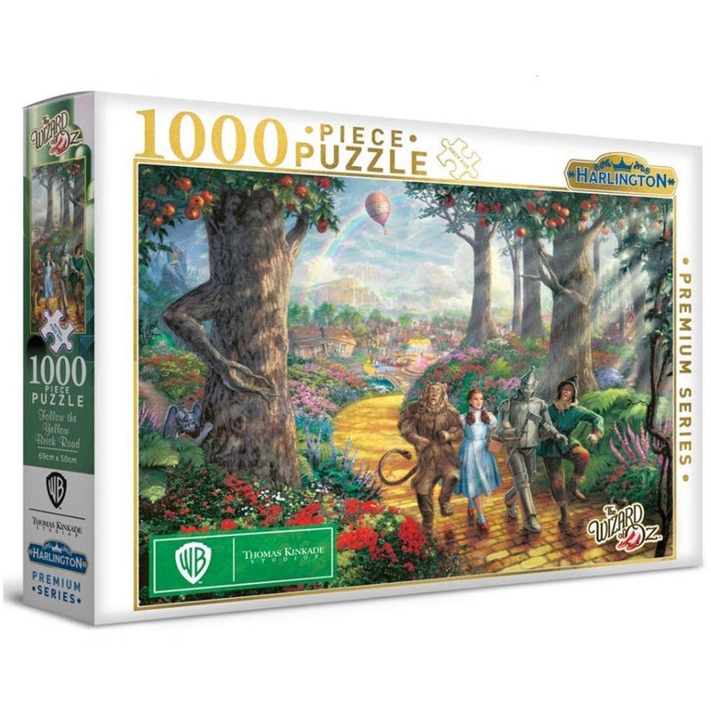 Thomas Kinkade Follow the Yellow Brick Road Puzzle 1000pcs