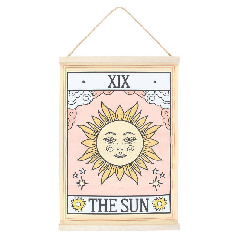 The Sun Vintage Tarot Wall Hanging