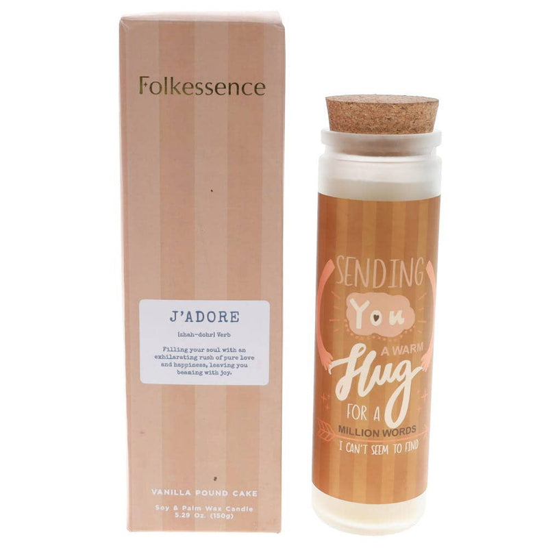 J'Adore Tall Jar Candles 150g