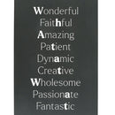 What A Tw*t Hanging MDF Sign