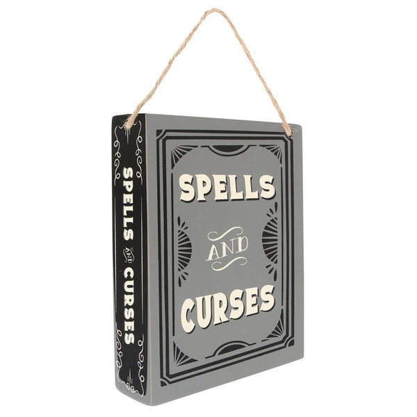Spells and Curses MDF Hanging Sign