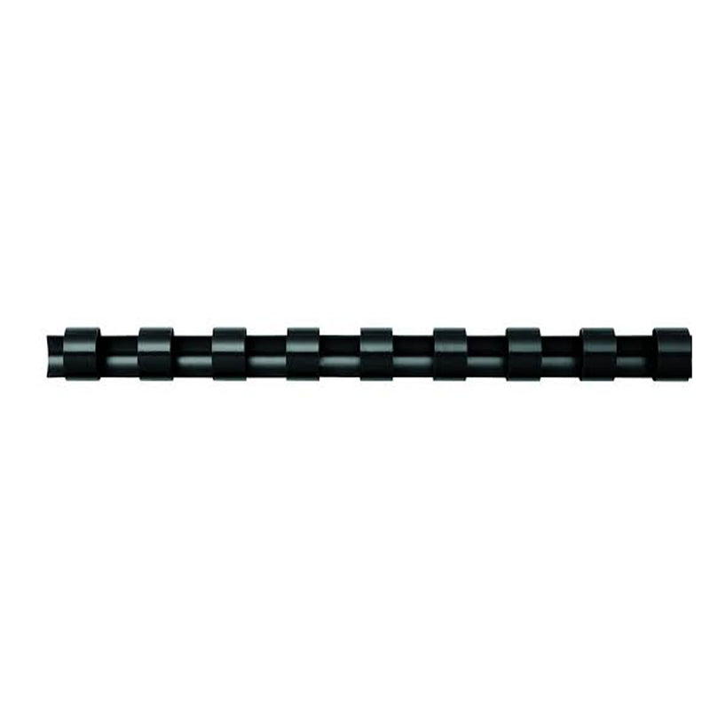 Fellowes 21 Ring Plastic Binding Combs 8mm 100pcs (Black)