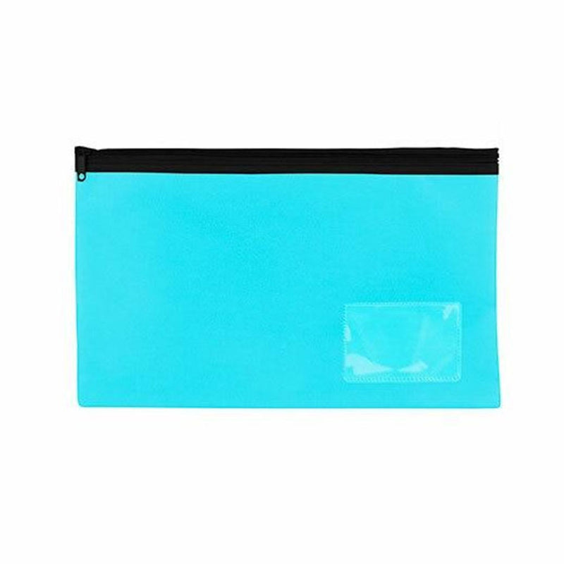 Celco Bright Pencil Case with 1 Zip (Marine Blue)