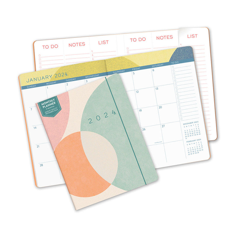 Orange Circle Just Right MTV 2024 Planner