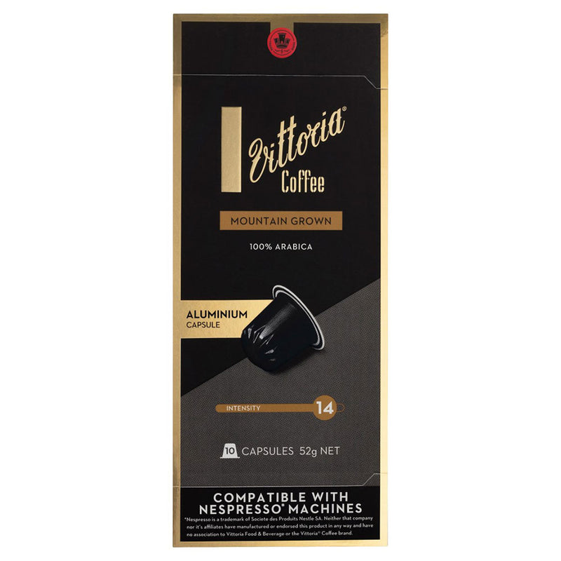 Vittoria Nespresso Compatible Coffee Caps 10's