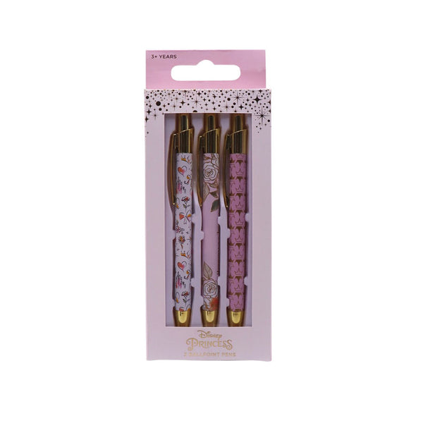 Hunter Leisure Princesses Ballpoint Pen (Pack of 3)