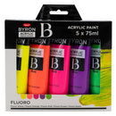 Jasart Byron Acrylic Paint 75mL (Set of 5)