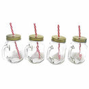 Avanti 4pc Mason Jar & Caddy Set