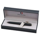 Prelude Gloss Black/Gunmetal Lacquer Ballpoint Pen