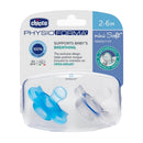 Chicco Nursing Physio Mini Soft Soother 2pcs (Blue)