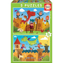 Educa Puzzle Collection 2 sets with 48pcs