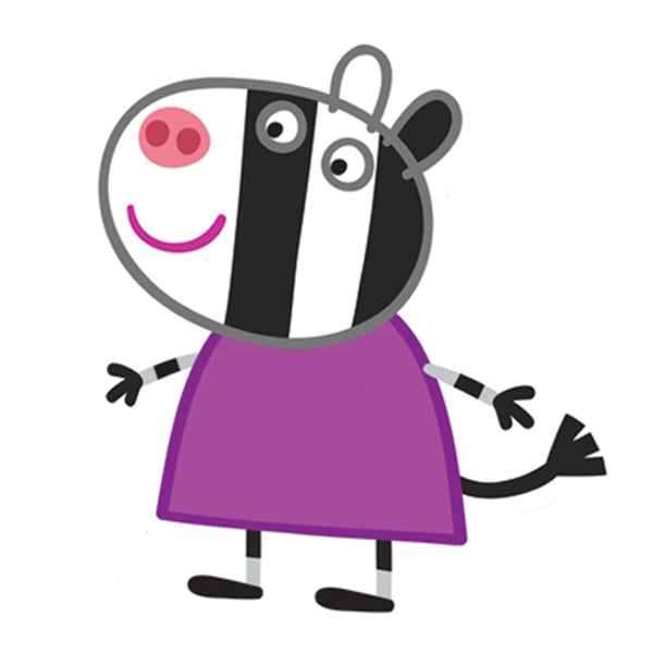 Peppa Pig Zoe Zebra Cardboard Cutout