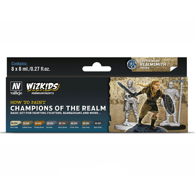 Vallejo Wizkids Premium Paint Set