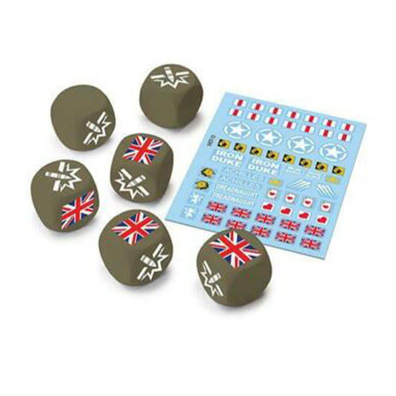 World of Tanks Minis Game Upgrade Pack Dice Set