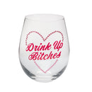 Contemporary Stemless Wine Glass