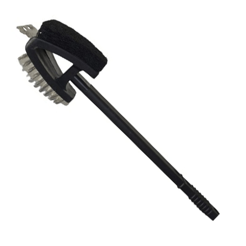 BBQ Brush Scraper Scrubber with Long Handle