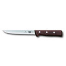 Straight Narrow Blade Boning Knife w/ Rosewood Handle 15cm
