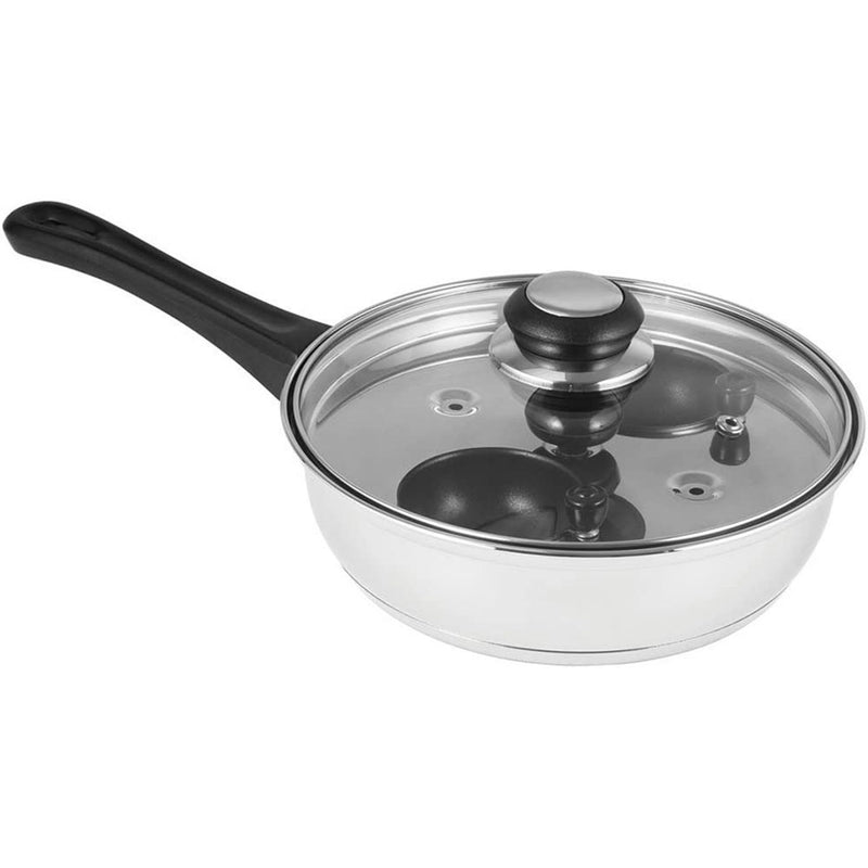 Avanti Egg Poacher Non-Stick Pan with Lid