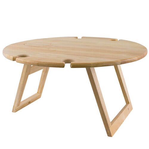 Peer Sorensen Round Folding Picnic Table 50cm